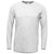 BAW Unisex White Soft-Tek Blend Long Sleeve Shirt