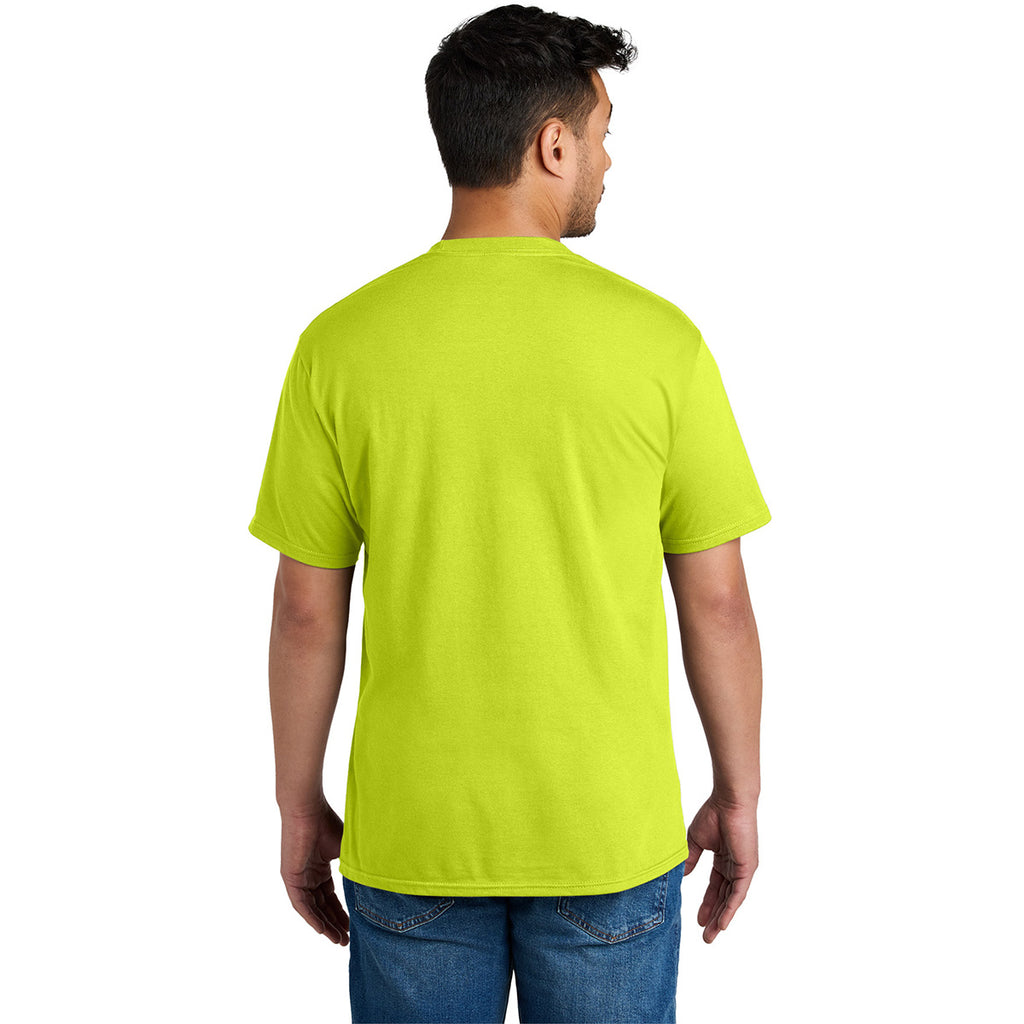 Port & Company Unisex Charge Green CVC Tee