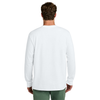 Port & Company Men's White Long Sleeve Core Cotton Tee