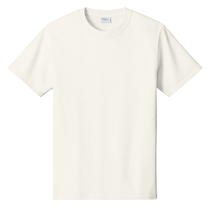 Port & Company Men's Ivory Core Cotton Tee
