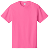 Port & Company Men's Neon Pink Core Cotton Tee