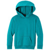 Port & Co. Youth Bright Aqua Easy Fleece Pullover Hooded Sweatshirt