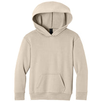 Port & Co. Youth Light Sand Easy Fleece Pullover Hooded Sweatshirt
