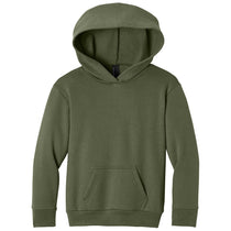 Port & Co. Youth Olive Drab Green Easy Fleece Pullover Hooded Sweatshirt