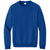 Port & Company Unisex True Royal Core Fleece Crewneck Pocket Sweatshirt