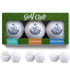 Mixie White 3 Pack Golf Ball Lip Moisturizer, Mints & SPF15 Lip Moisturizer