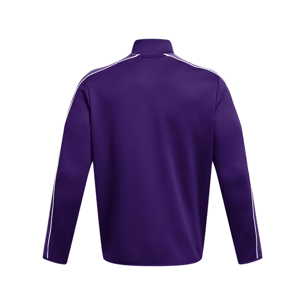 Under Armour Men's Purple/White UA Command Full Zip Warm Up