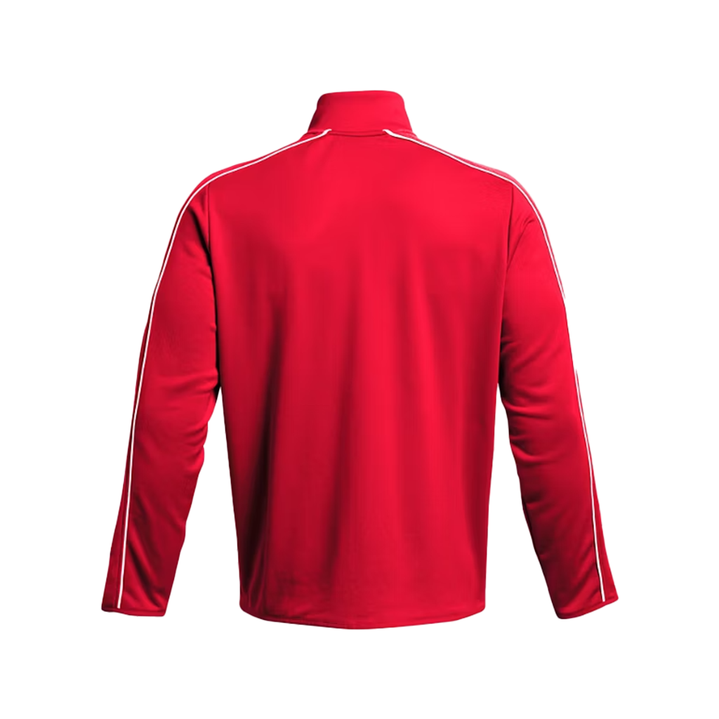 Under Armour Men's Red/White UA Command Full Zip Warm Up