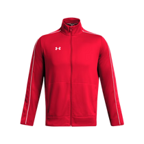 Under Armour Men's Red/White UA Command Full Zip Warm Up