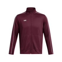 Under Armour Men's Maroon/White UA Command Full Zip Warm Up