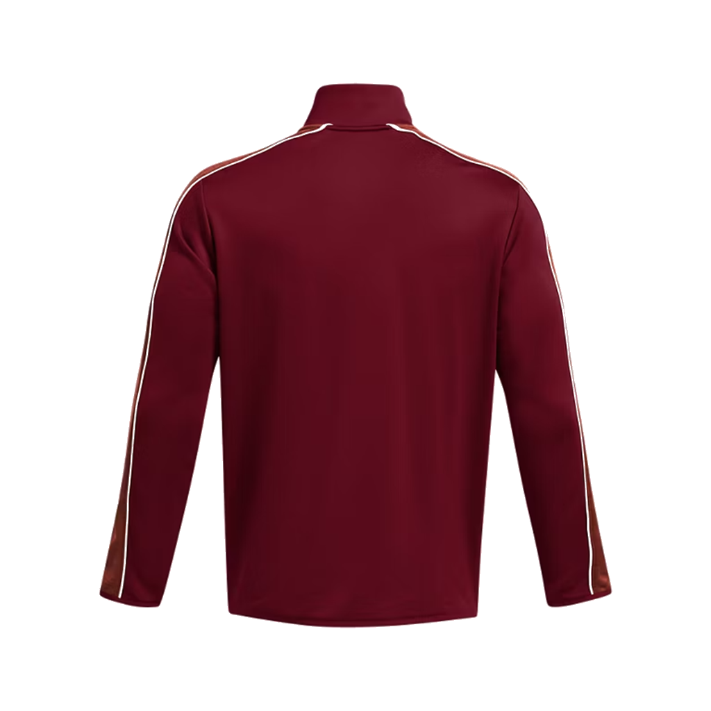 Under Armour Men's Cardinal/White UA Command Full Zip Warm Up