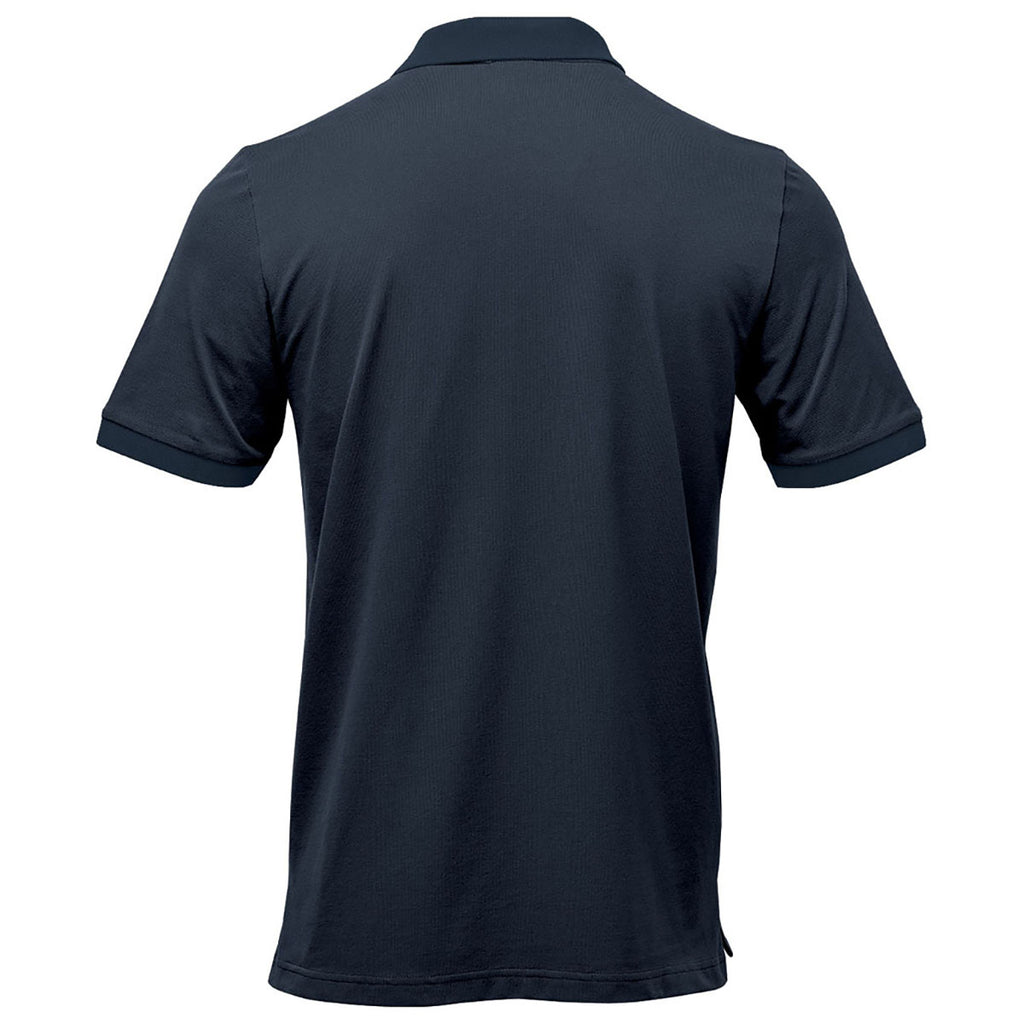Stormtech Men's Navy Ferrera Short Sleeve Polo