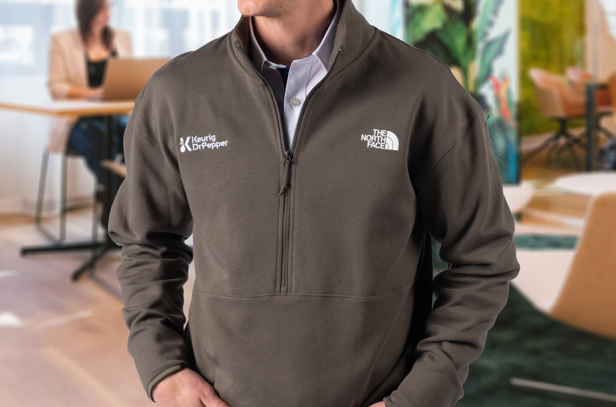 Custom quarter zip