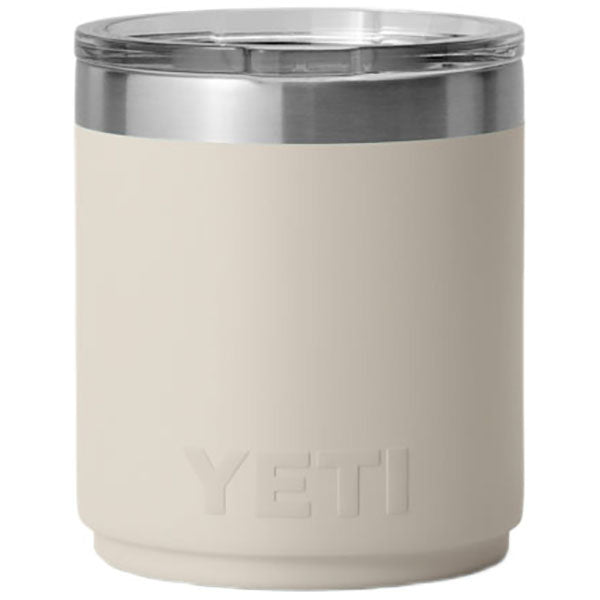 YETI Cape Taupe Rambler 10 oz Stackable Lowball 2.0 with Durasip Ceramic Lining