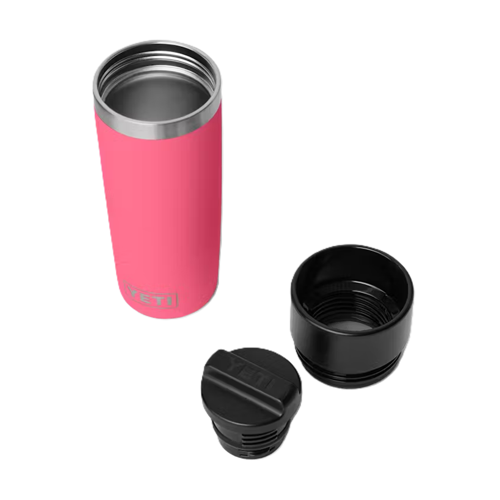 YETI Tropical Pink Rambler 16 oz Travel Water Bottle with Commuter Cap