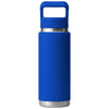 YETI Royal Blue Rambler 26oz Bottle w/ Colored Straw