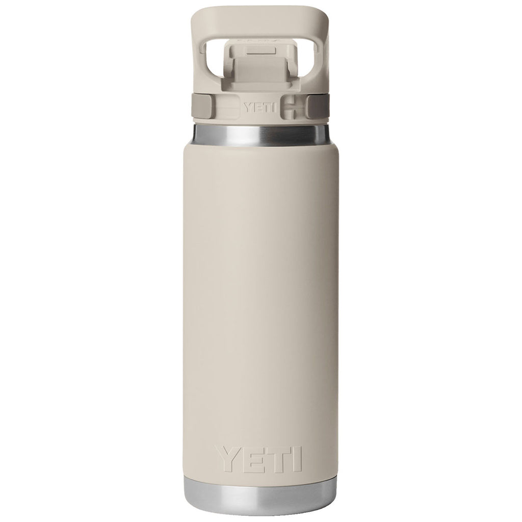 YETI Cape Taupe Rambler 26 oz Water Bottle with Color-Matched Flip Chug Cap