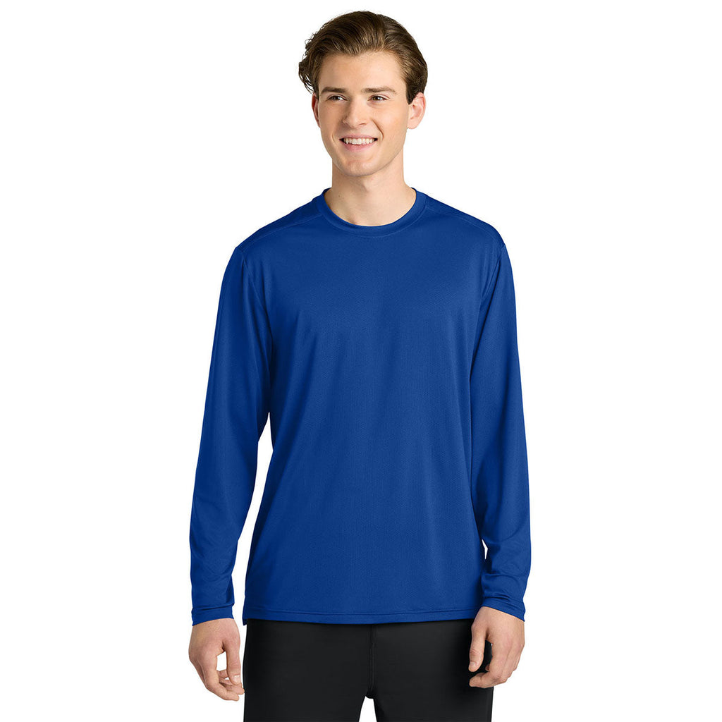 Richardson Men's Royal Clutch Long Sleeve Tee