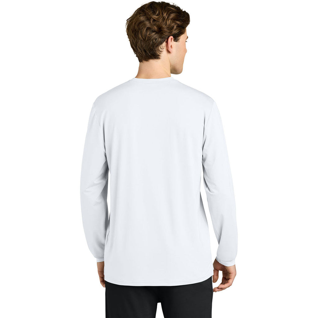 Richardson Men's White Clutch Long Sleeve Tee