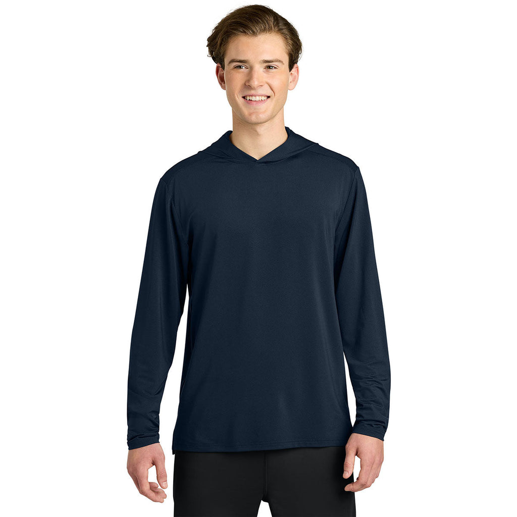 Richardson Men's Navy Clutch Long Sleeve Hoodie