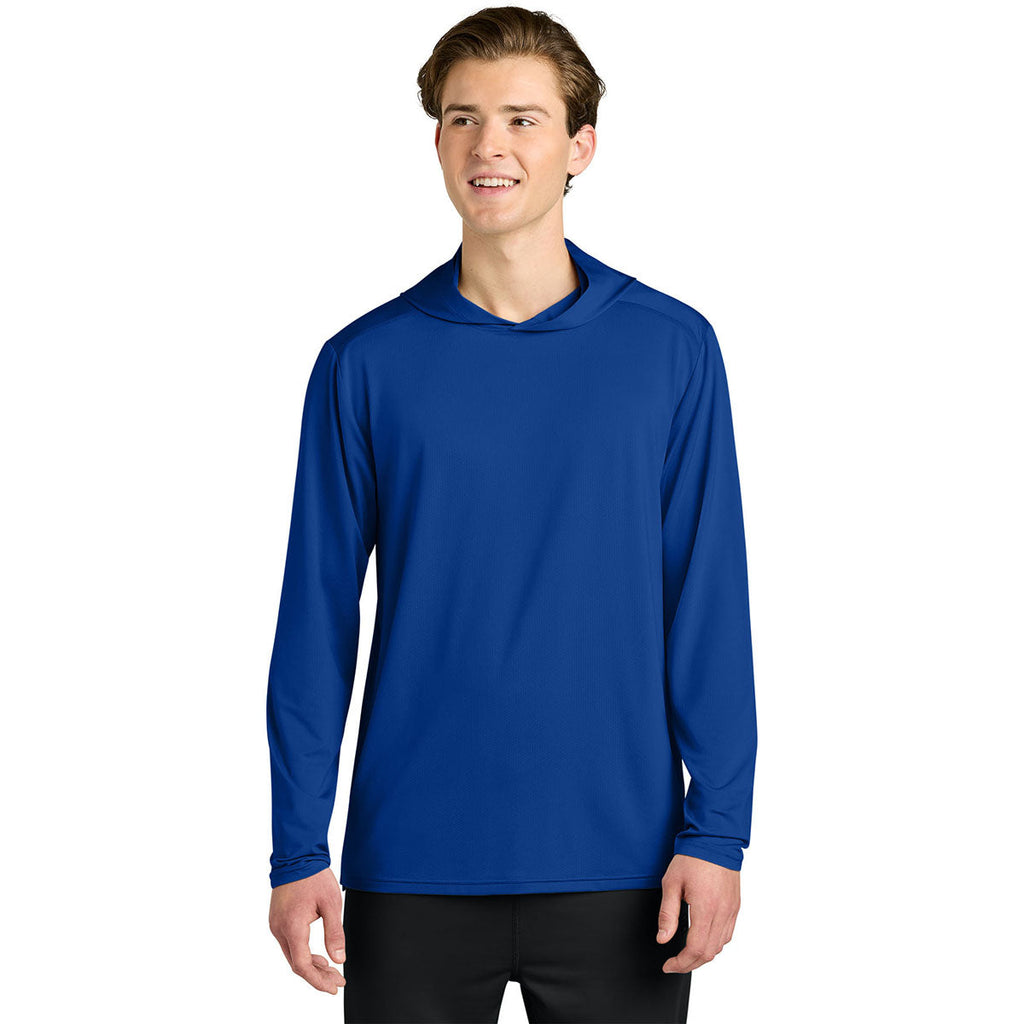 Richardson Men's Royal Clutch Long Sleeve Hoodie