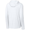 Richardson Men's White Clutch Long Sleeve Hoodie
