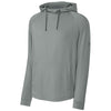 Richardson Men's Grey Charge Performance Fleece Long Sleeve Hoodie