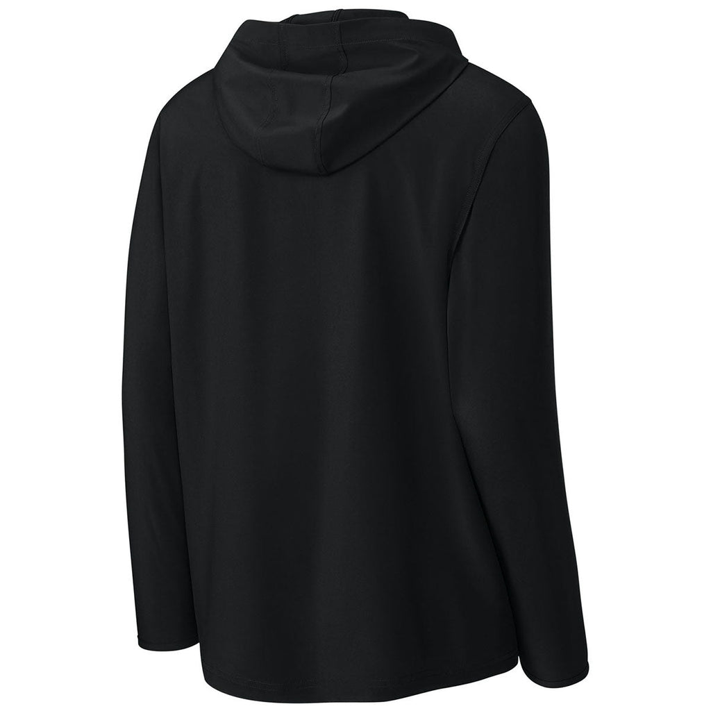 Richardson Men's Black Barrage Hooded Wind Jacket
