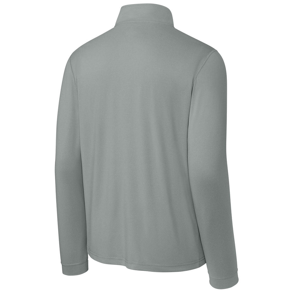 Richardson Men's Grey Vertex 1/4-Zip Pullover