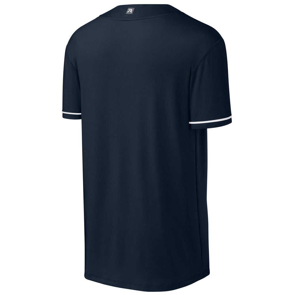 Richardson Men's Navy Select 2-Button Baseball Jersey
