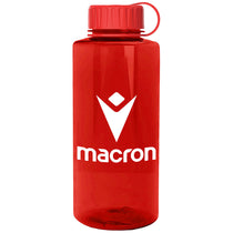 SnugZ Transparent Red Chains 36oz Tritan Flair Bottle w/Drink-thru Lid