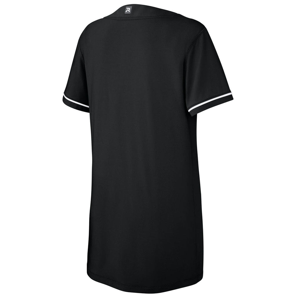 Richardson Women's Black Select 2-Button Softball Jersey