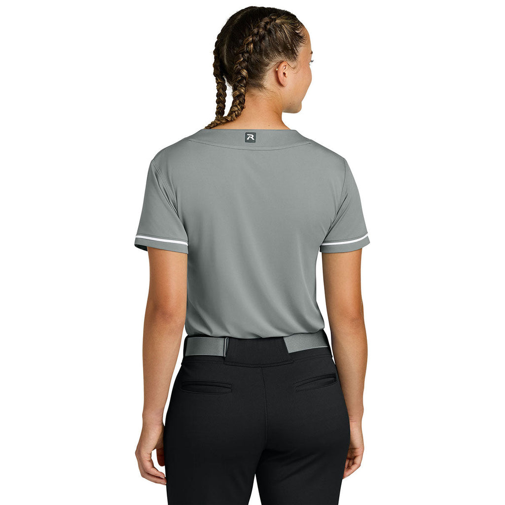 Richardson Women's Grey Select 2-Button Softball Jersey