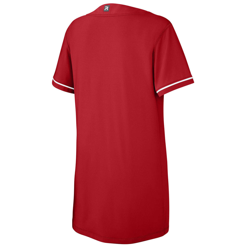Richardson Women's Red Select 2-Button Softball Jersey