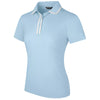 Levelwear Women's Mute Blue Ainsley Polo