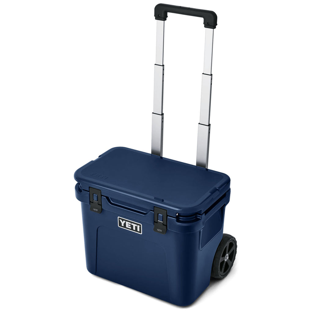 YETI Navy Roadie 32 Wheeled Cooler