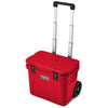 YETI Rescue Red Roadie 32 Wheeled Cooler