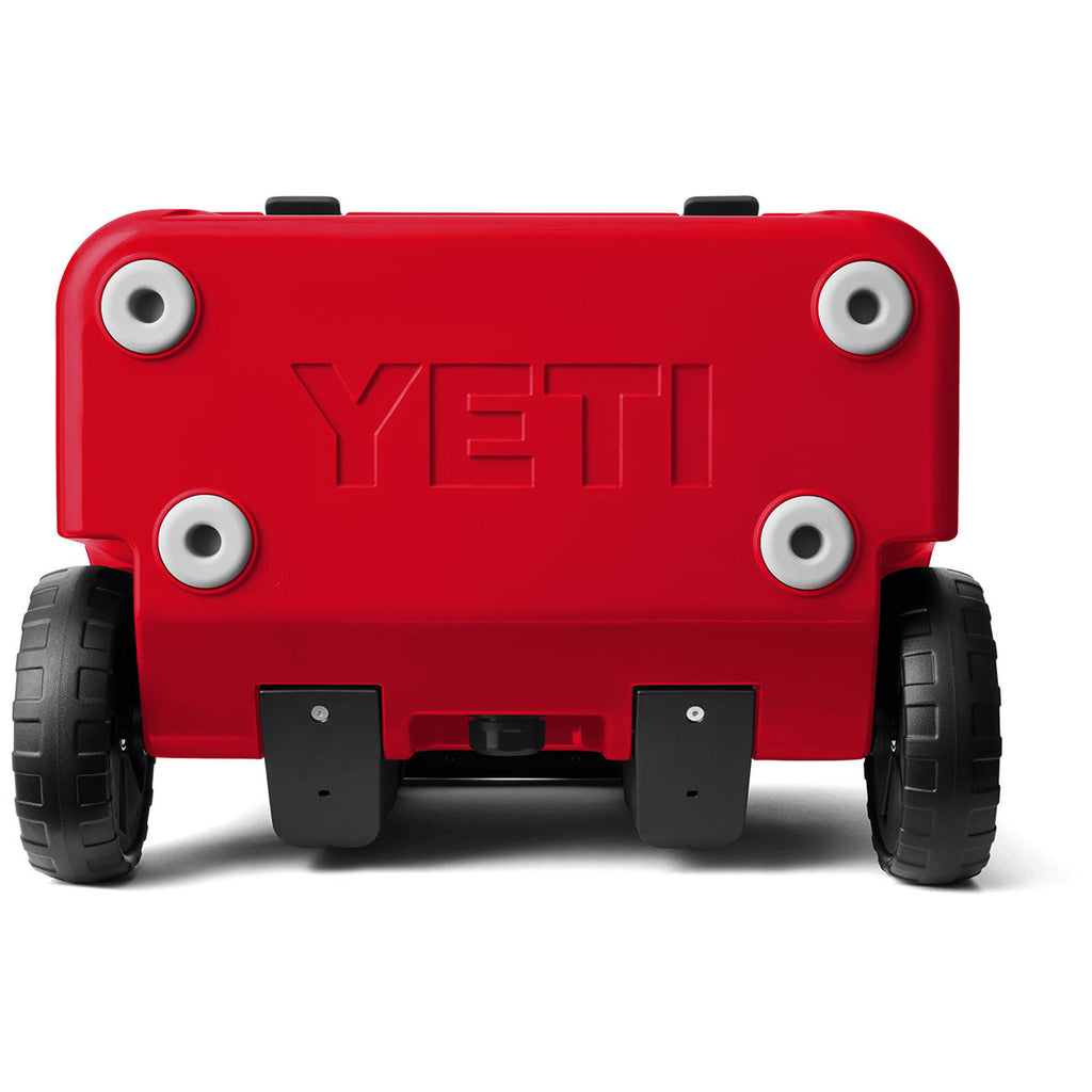 YETI Rescue Red Roadie 32 Wheeled Cooler
