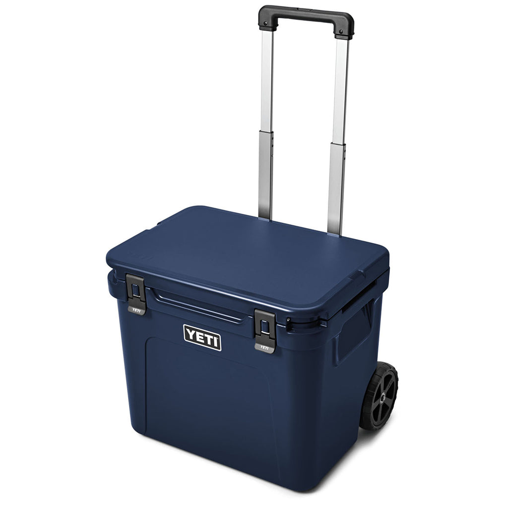 YETI Navy Roadie 60 Wheeled Cooler