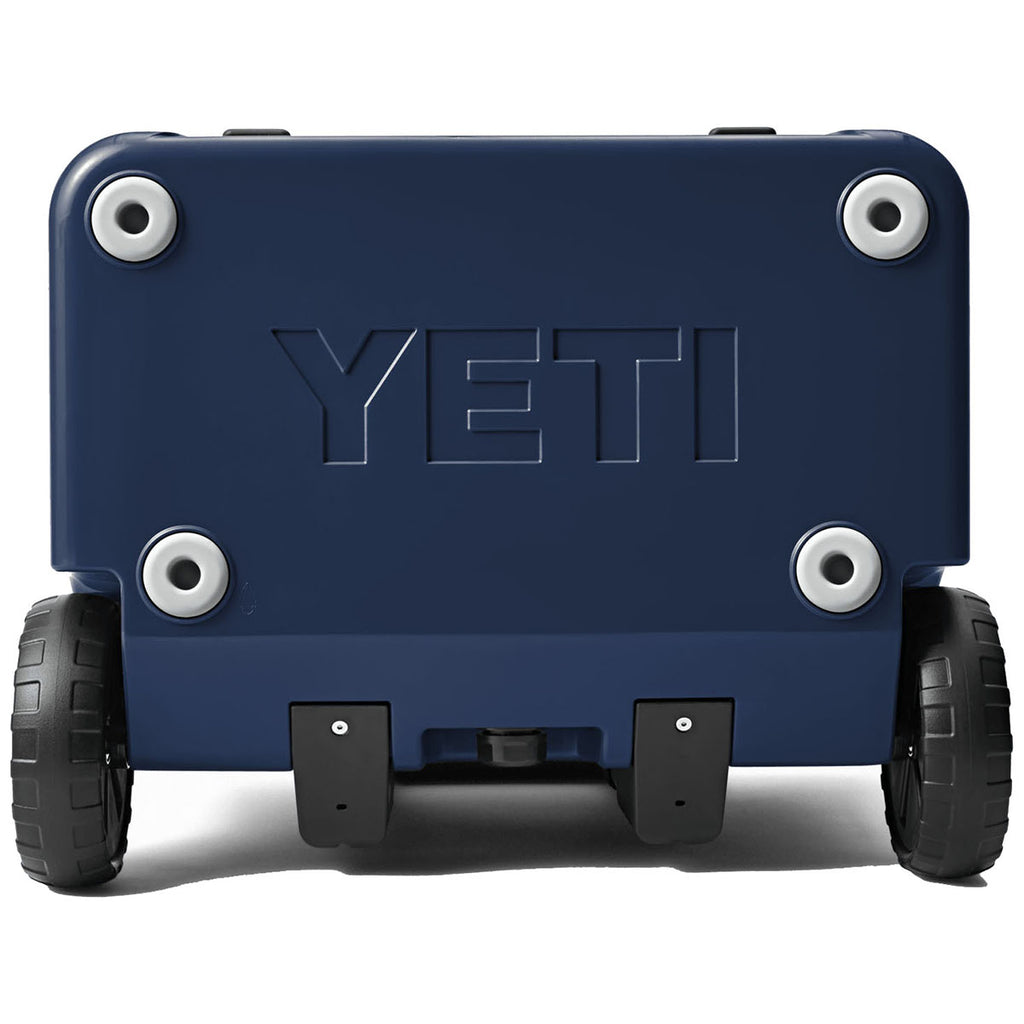 YETI Navy Roadie 60 Wheeled Cooler
