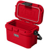 YETI Rescue Red Roadie 8 Hard Cooler
