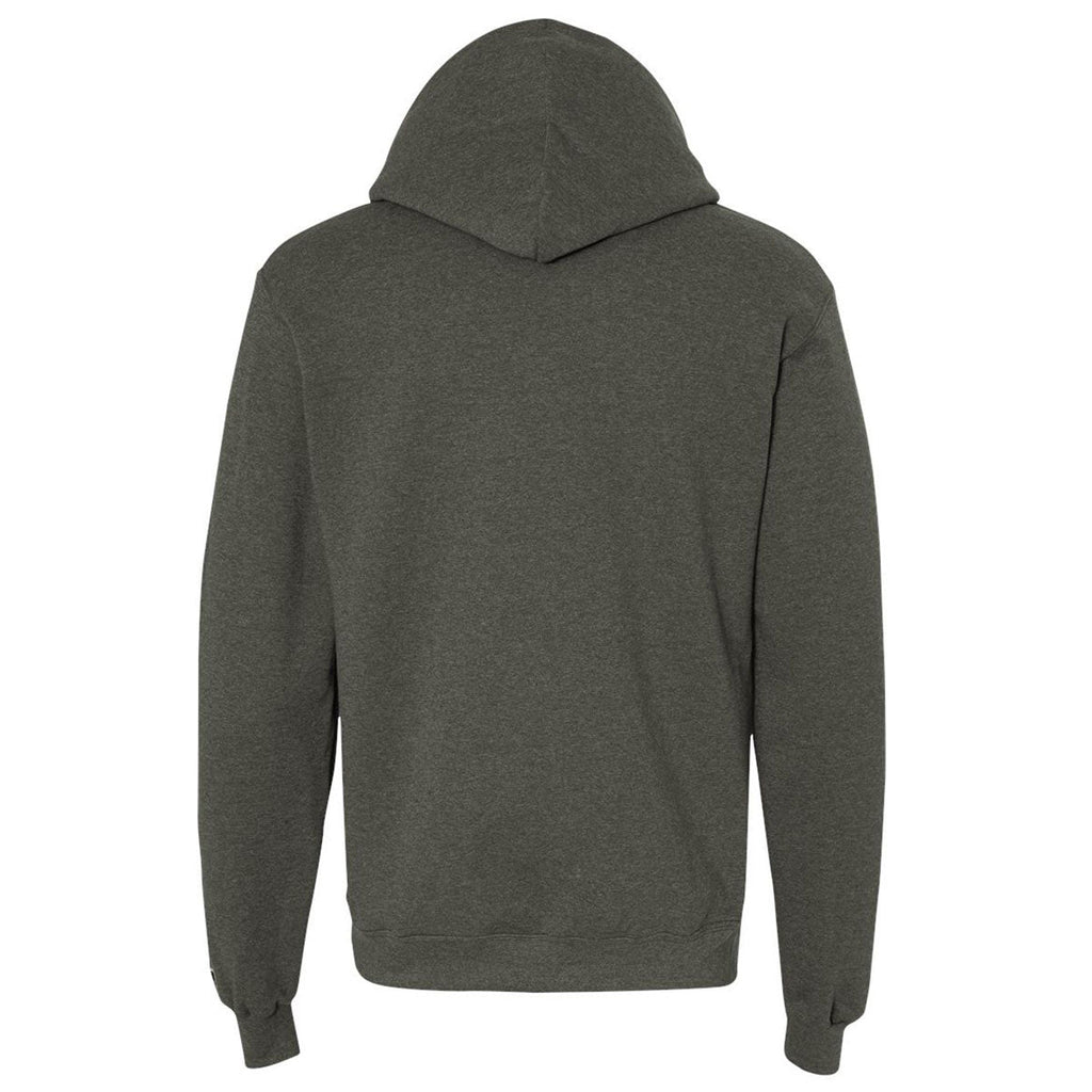 Champion Men's Dark Green Heather Hoodie
