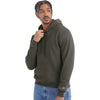 Champion Men's Dark Green Heather Hoodie