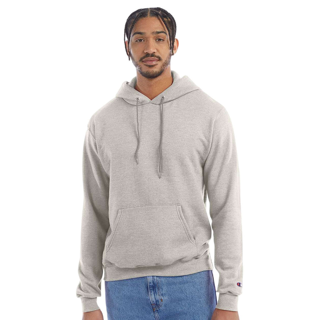 Champion Men's Oatmeal Heather Hoodie