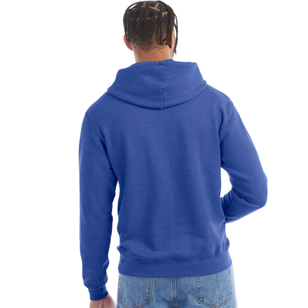 Champion Men's Royal Blue Heather Hoodie