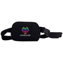 SnugZ Black Venturer Recycled PU Belt Bag
