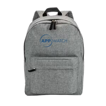 Snugz Heather Gray Northridge Pocket Backpack