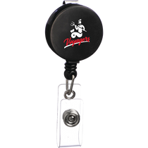 Bullet Black Round Badge Holder