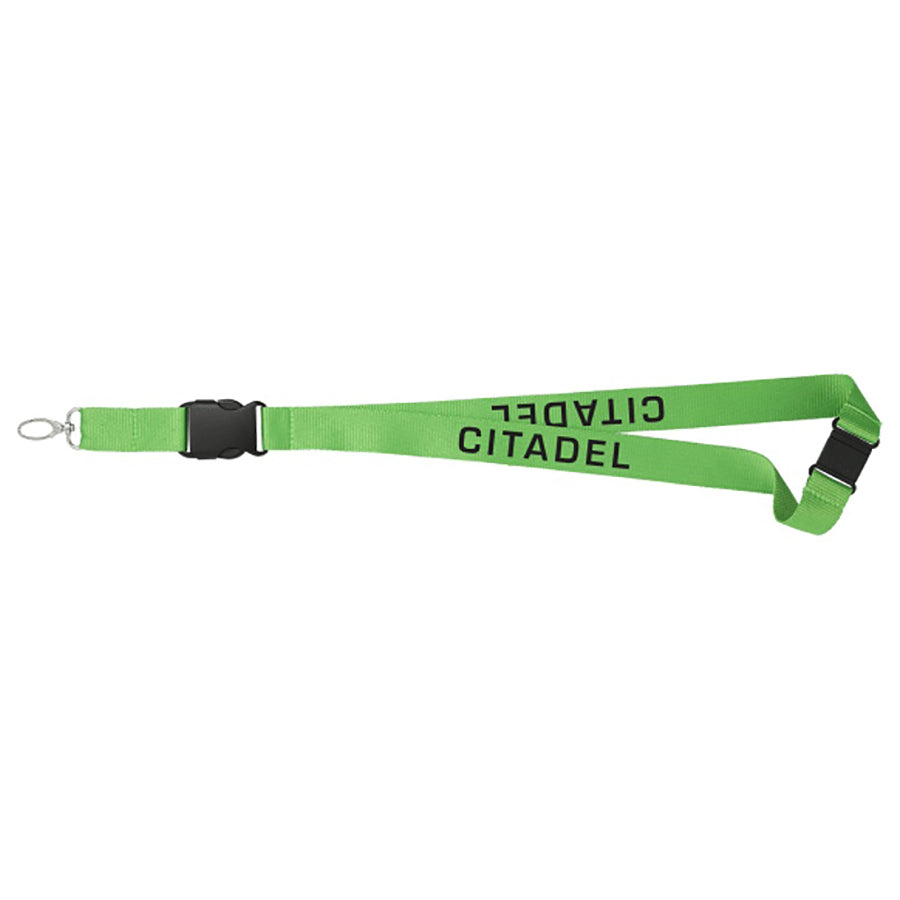 Bullet Light Green Hang In There Lanyard