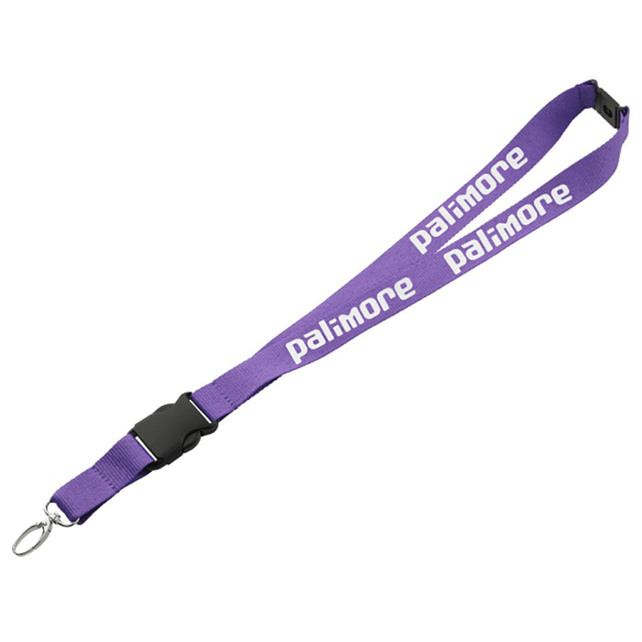 Bullet Purple Hang In There Lanyard